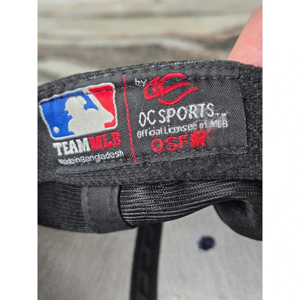 OC‎ Sports Detroit Tigers MLB Baseball Hat Navy Blue Adjustable Mesh OSFM Cap
